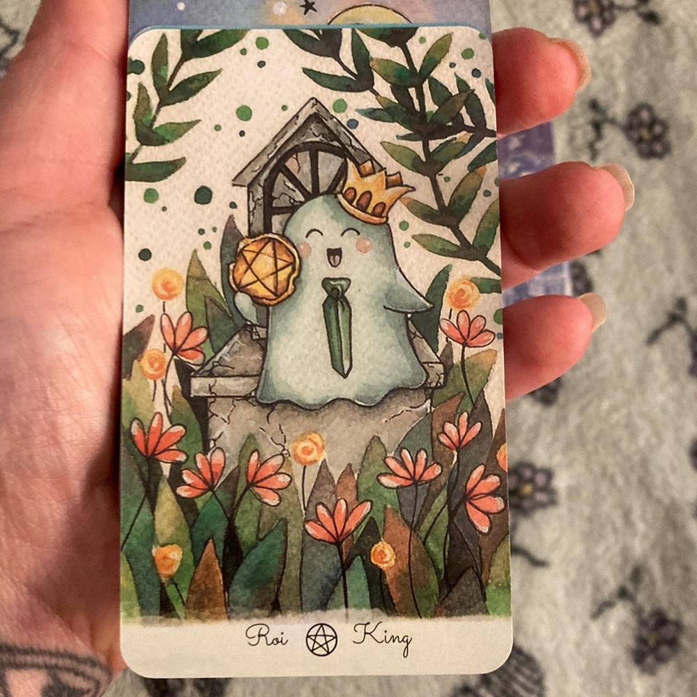 Boo Tarot Deck with Witchy Design - Picture 4 of 8